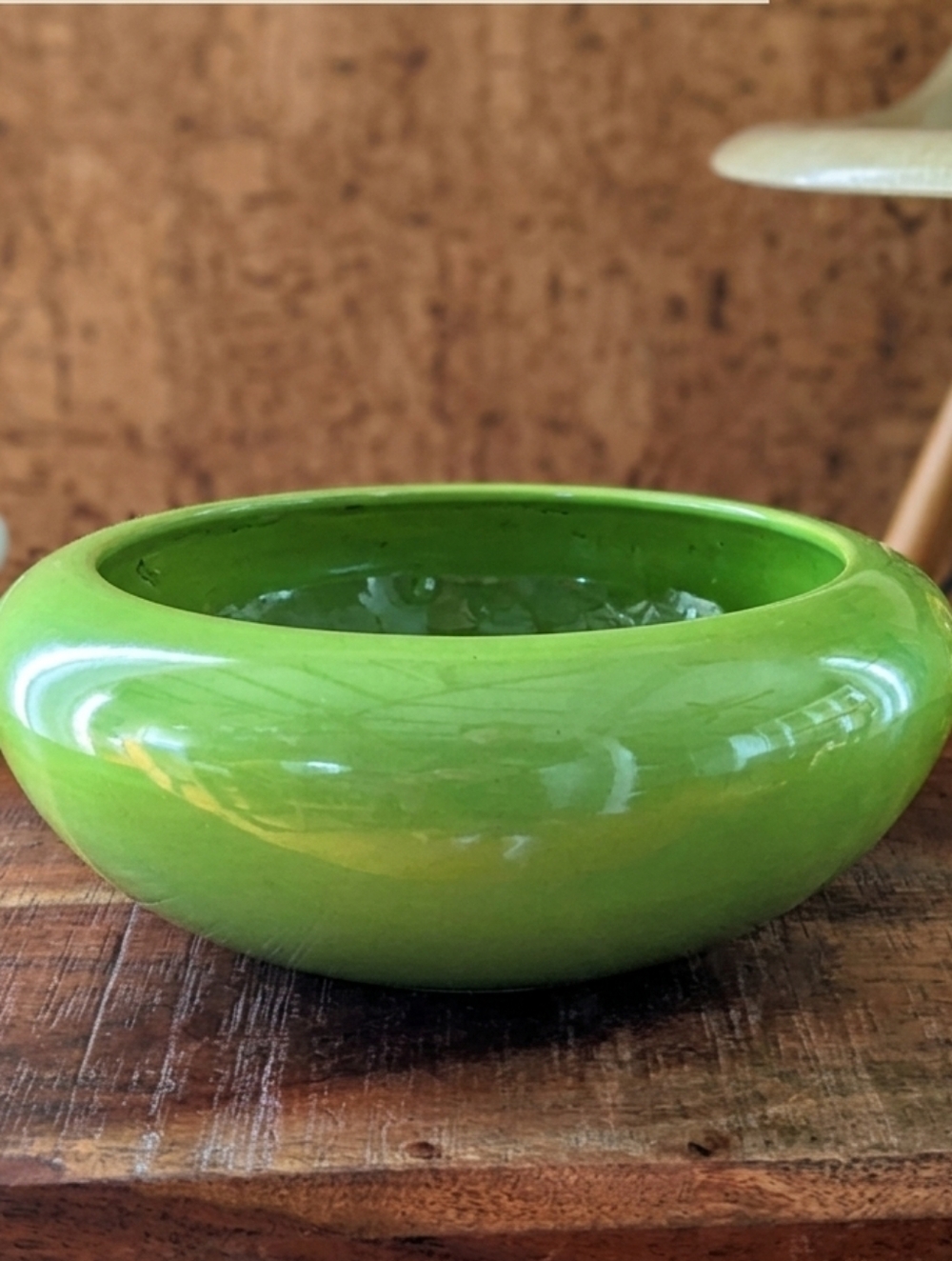 Vintage Premier Pottery Peapod Green Bowl 460 - 10" Diameter, 4" Tall